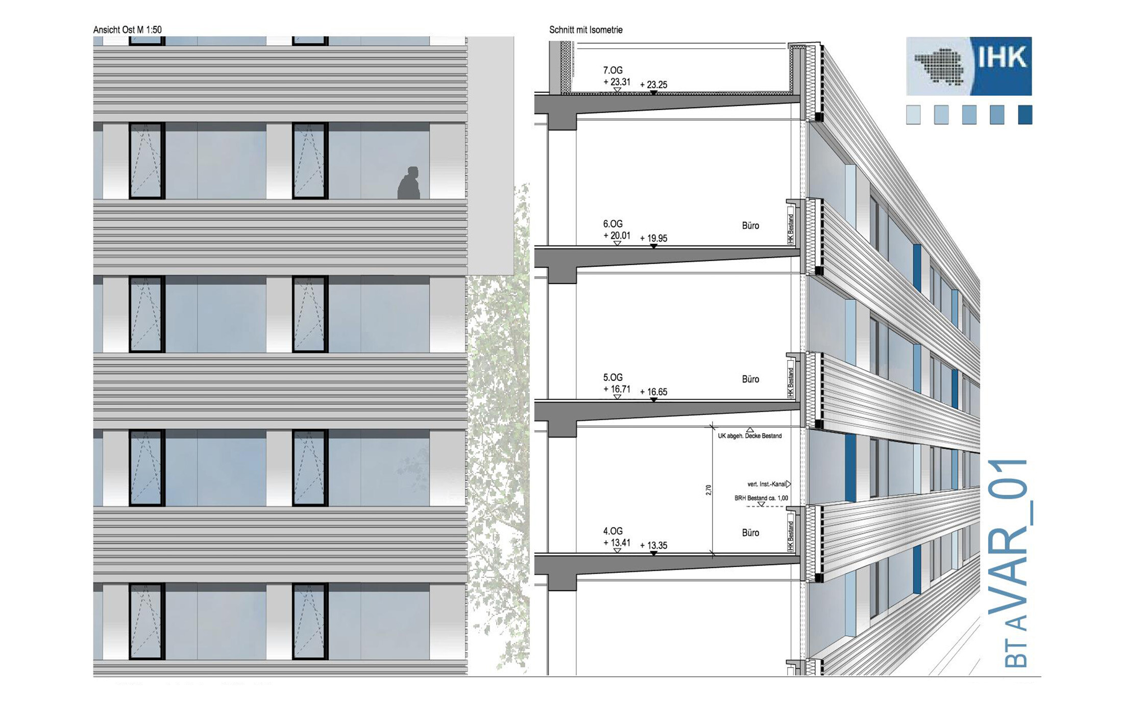 2013, Fassadensanierung IHK Saarland
